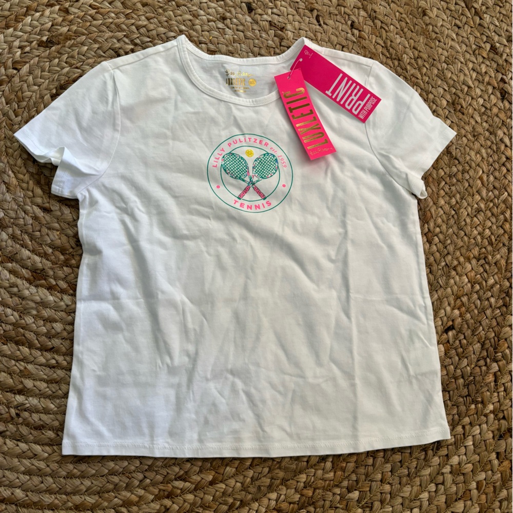 Lilly Pulitzer girls tennis tee size XL